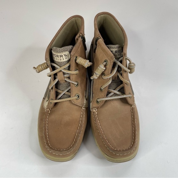 Sperry Womens Marella Leather Chukka Boots Size 7.5 - Picture 3 of 8